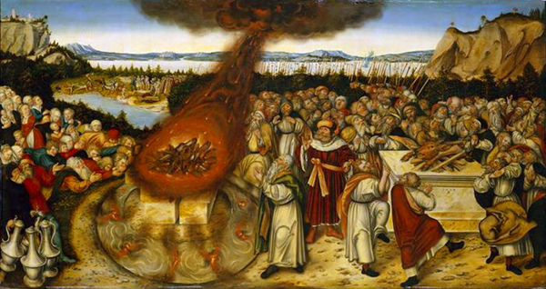 lucas cranach elias and the prophets of baal